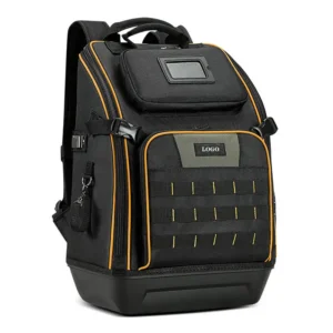 Wheeled Tool Backpack with Telescoping Handle – Heavy Duty Rolling Bag 20 Inch