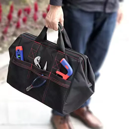 Two-Piece Zip-Top Tool Bag Set
