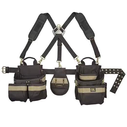Tool Belt and Suspender Organizer Set